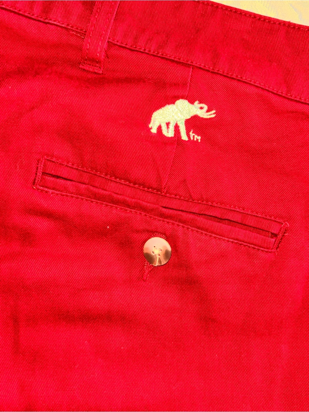 Red Tuskwear University of Alabama game day shorts size 40 Roll Tide elephant